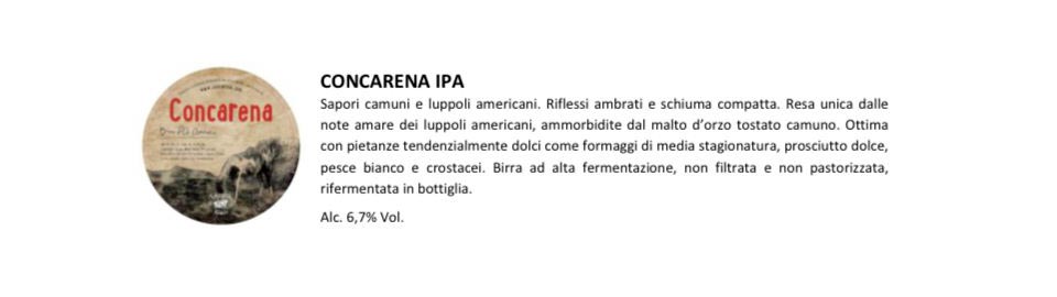 birra concarena ipa